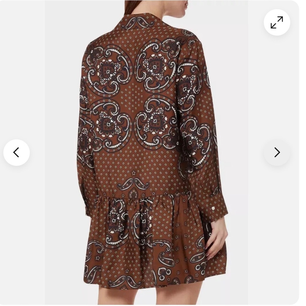 Sandro Aurelie Silk Dress - Picture 3 of 5